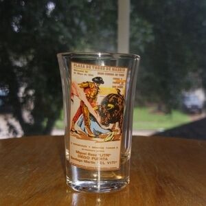 Plaza De Toros De Madrid shot glass